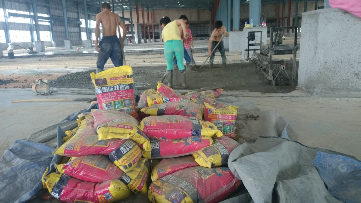 非金屬骨料耐磨地坪